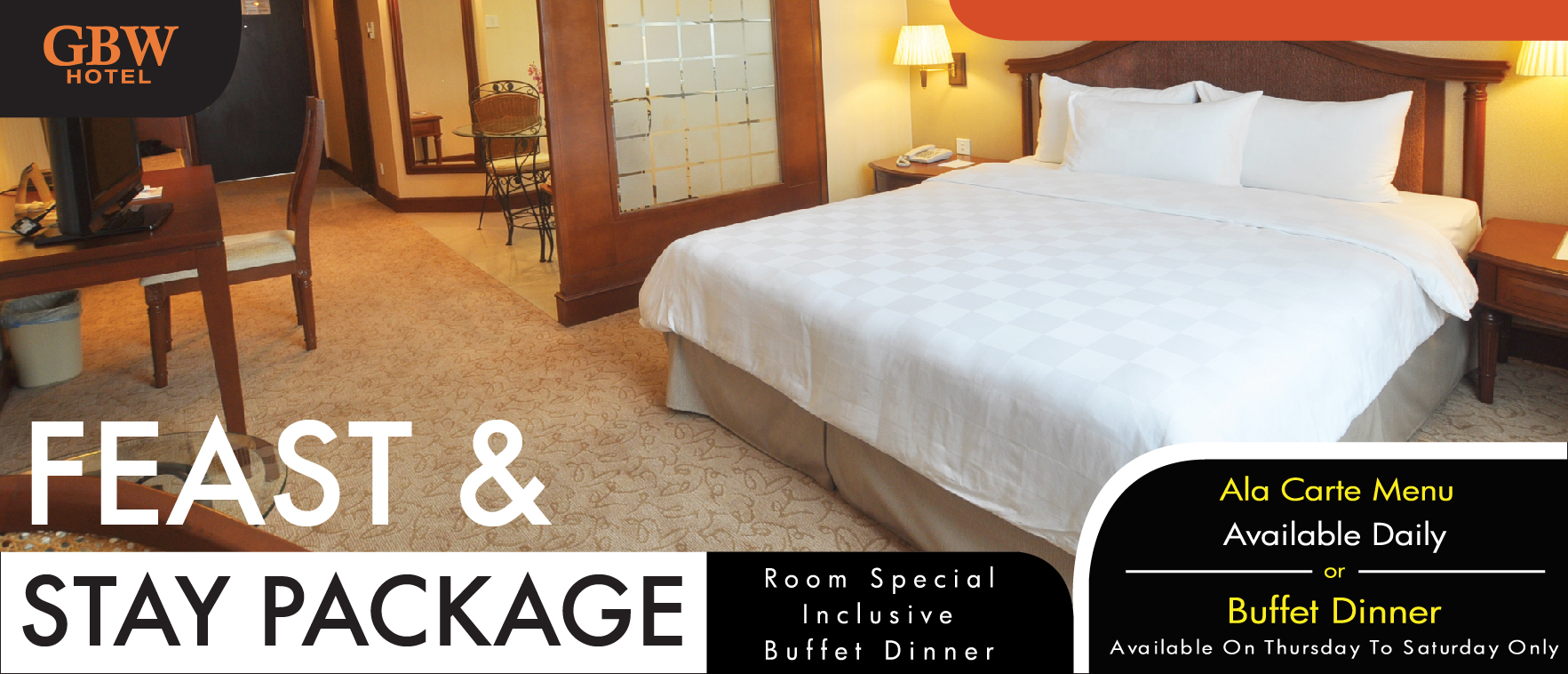 Feast & Stay Package